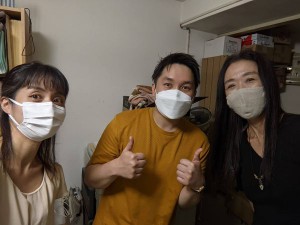 コウタ&シナノ&里枝子